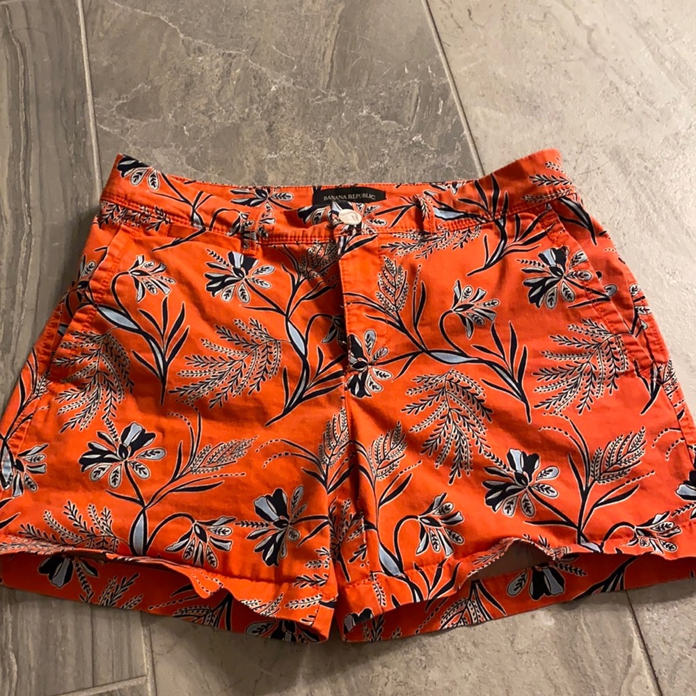 Printed Banana Republic Shorts
